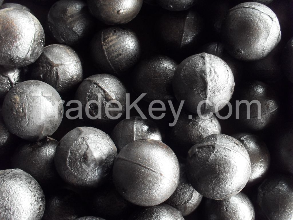 Cast grinding ball