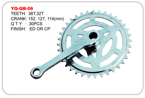 bicycle chainwheel & cranks