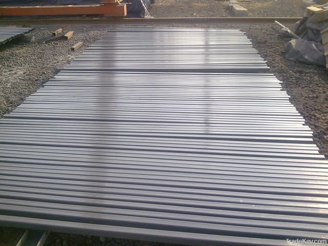 Steel pipe painted surface