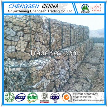 hot dipped galvanized gabion mesh/ gabion box/gabion basket
