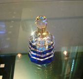 crystal perfume bottle