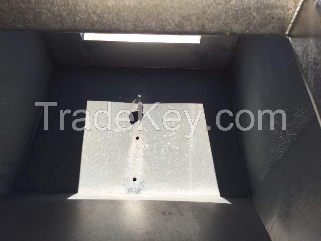 Industrial Ice Storage Bin Gravity Feed