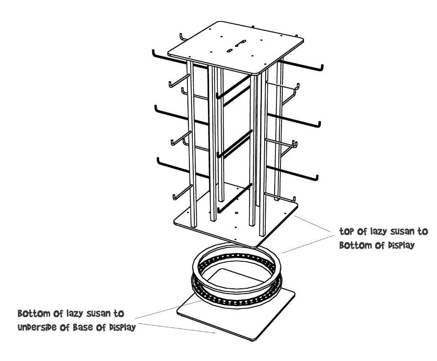 jewellery  display racks