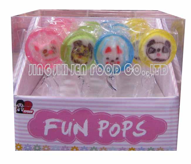 handmade lollipop in display box