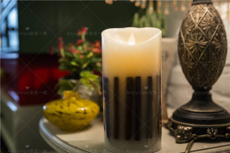 flickering led candle with timer and 600 hours working time