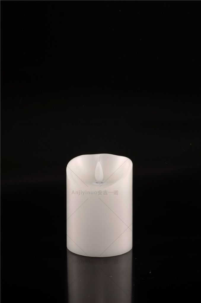 Remote Control Led Candle, Moving Flame Wick Led Candle with Timer