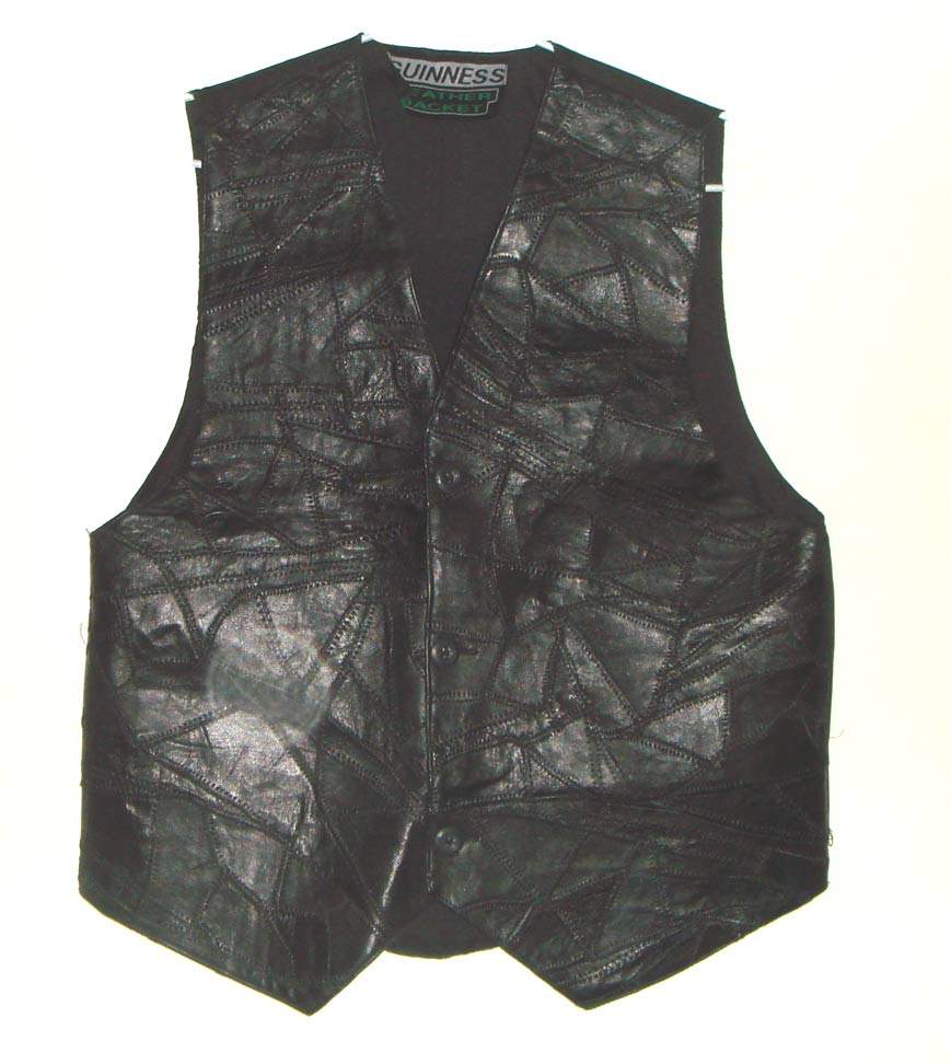 Ladies Leather Vest