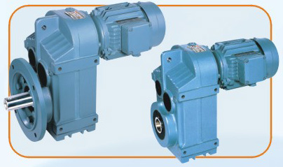 F Series Parallel Shaft Helical Geared Motor