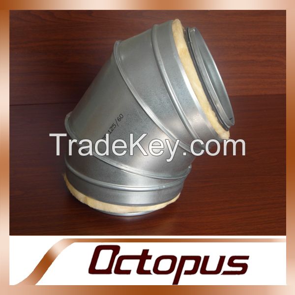 Galvanized Steel Ventilation Duct Elbow Bend