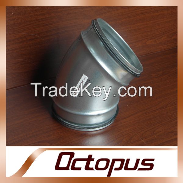 Galvanized Steel Ventilation Duct Elbow Bend