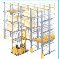 Drive-in pallet rack