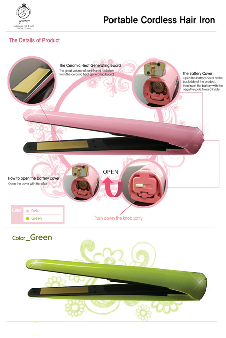 Wireless Hair Iron