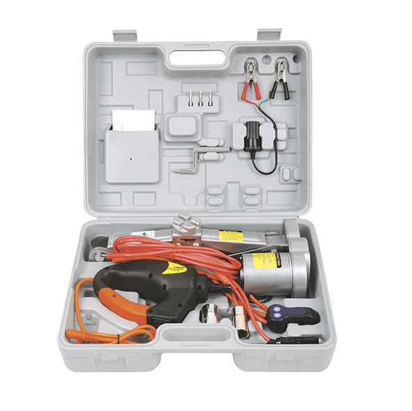 electric jack &amp; impact wrench kits