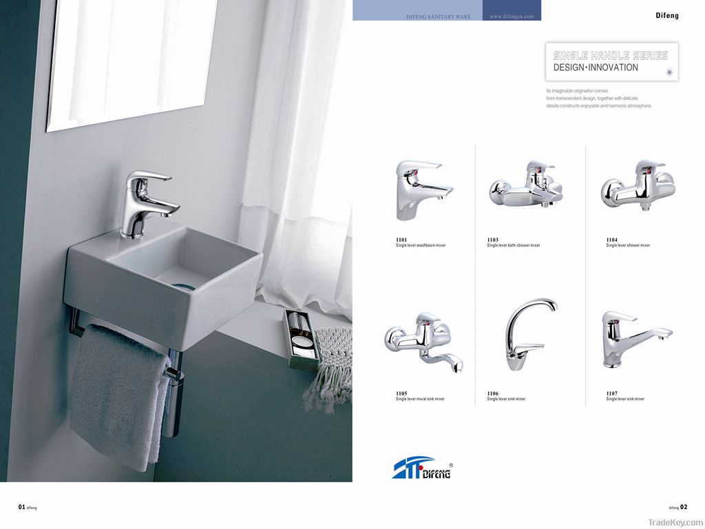 brass basin mixer