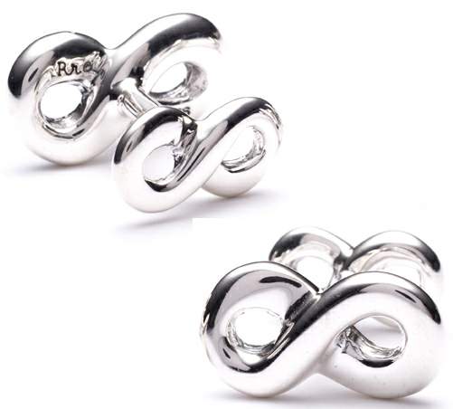 Refined cufflinks & tie clips