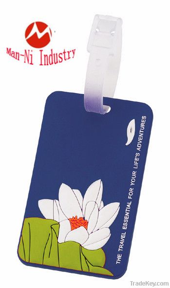 soft pvc luggage tags  plastic luggage tag