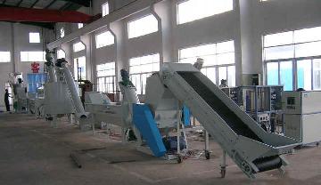 PET recycling line