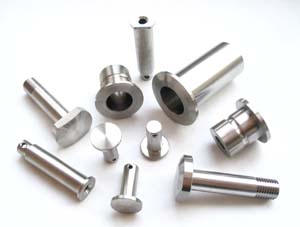 Titanium motorcycle parts