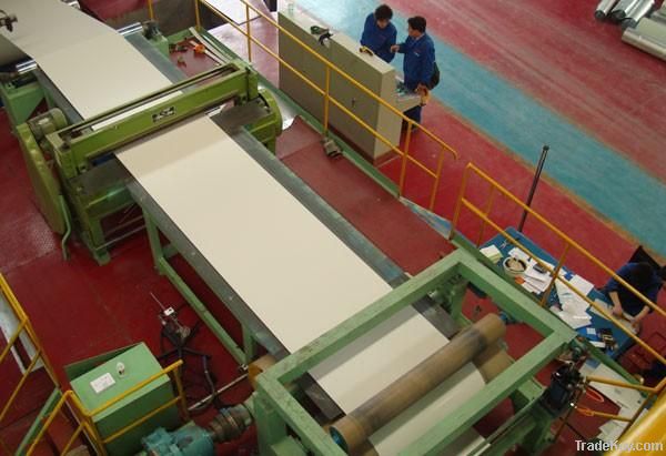 Prepainted galvanized steel sheet and coil