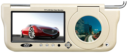 Sun Visor DVD Player