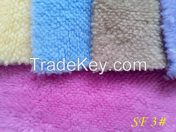 100% Polyester Sherpa Fleece Fabric