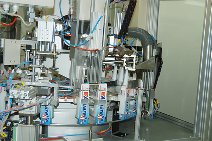 Tube Making, Filling, Sealling, Packaging