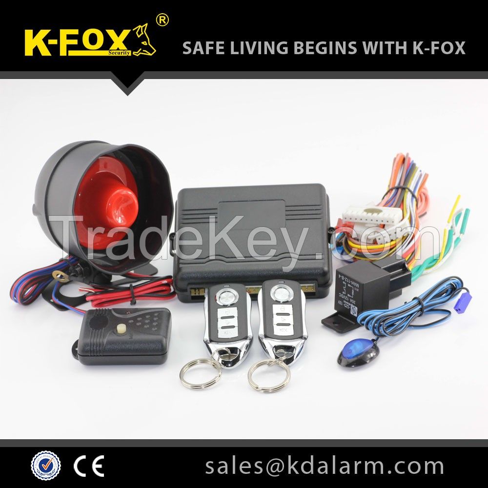 car alarm system KD4000 with power window function 