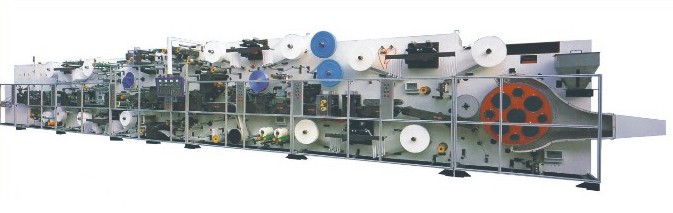 Fully Automatic High-speed Baby Paper Diaper Production Line