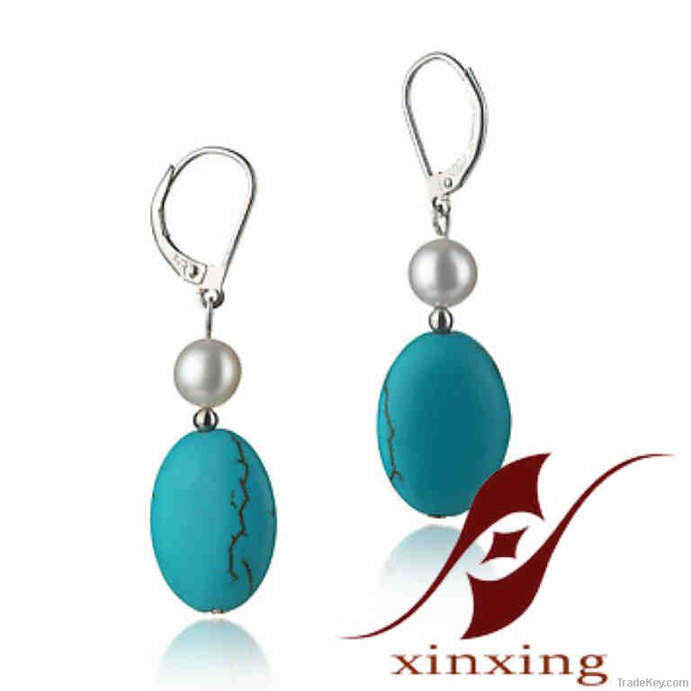 Fashion jewelry earrings for pearl jewelry