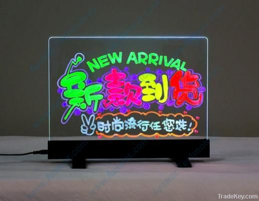 Desktop LED Writing Board