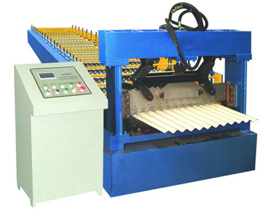 roof panel roll forming machine