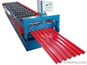 steel tile roll forming machine