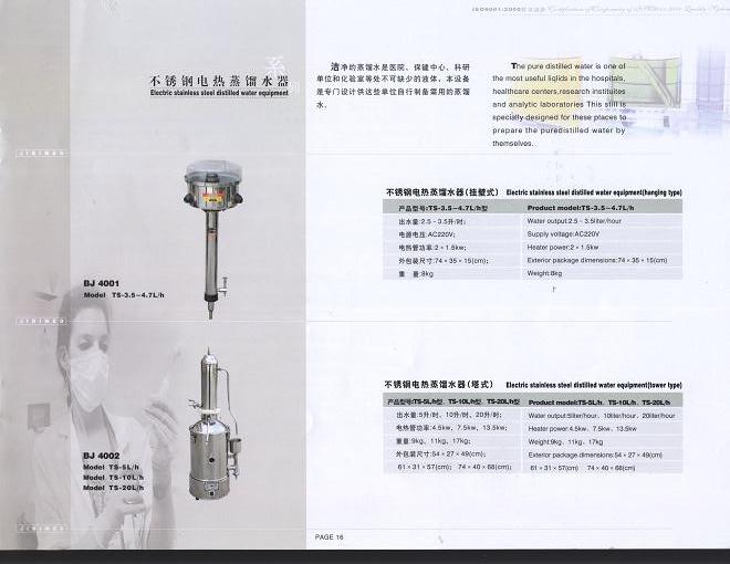 Water Distillation Apparatus