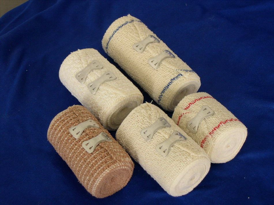 medical spandex crepe bandage with CE & ISO