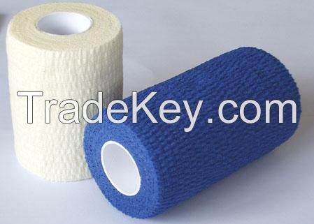 latex free cotton cohesive elastic bandage