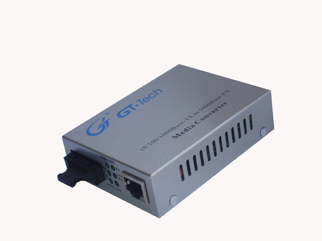 10/100/1000M Optical Fiber Media Converter