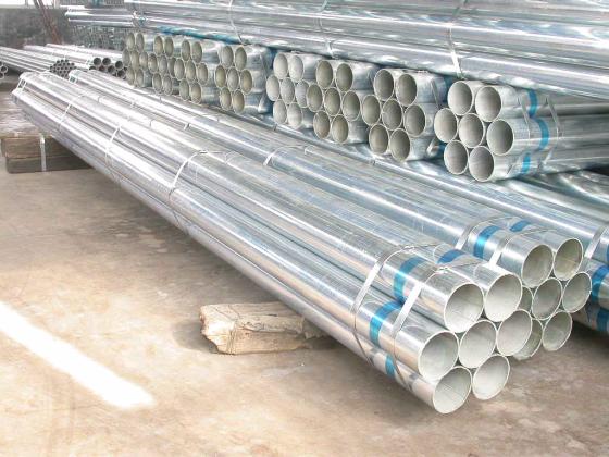 M.S. ERW Black Galvanized Pipes