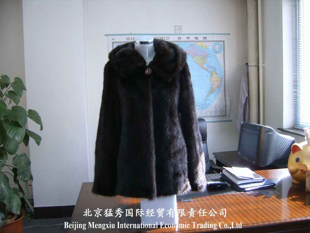 Mink fur Garment