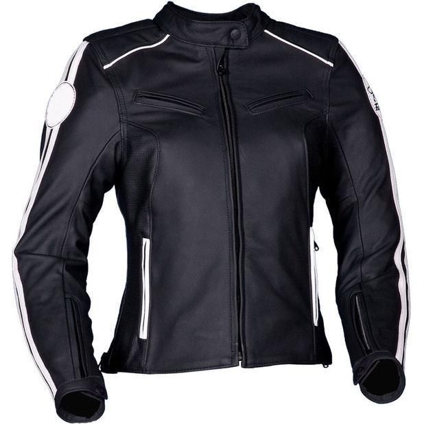 leather motorbike jacket 