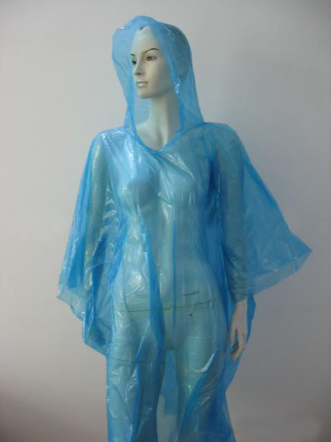 Disposable PE Poncho