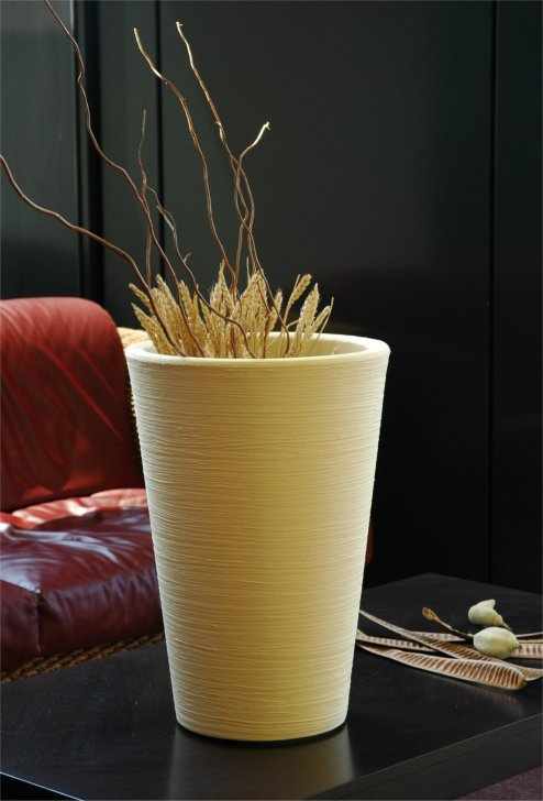 plant pot in rotomolded polyethylene