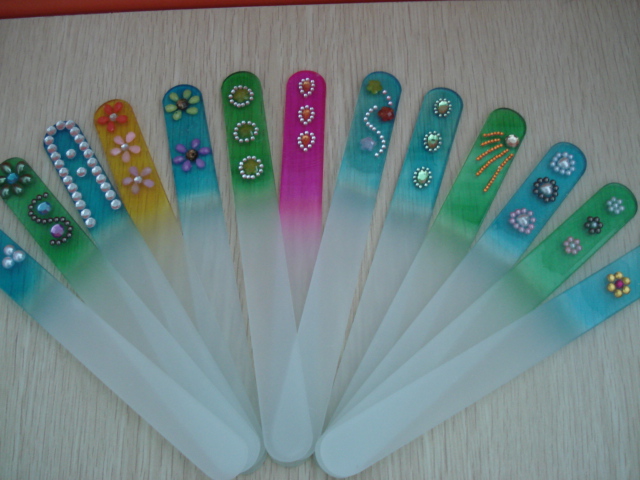 crystal nail file