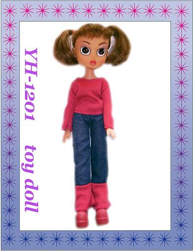 toy doll, plastic doll, promotion gift