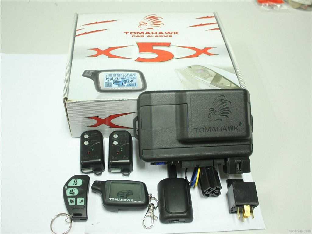 two way car alarm X5