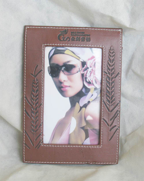 photo frame made of PU leather