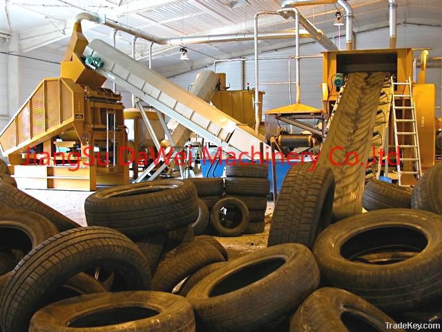 waste Tire Recycling Machinery