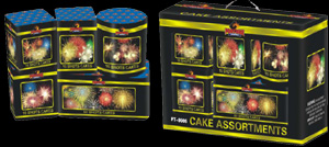 Fireworks Cake Assortment