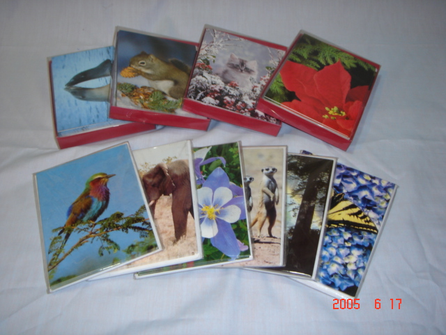 Cards and envelopes