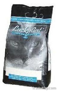 Cat litter - bentonite in PE bags