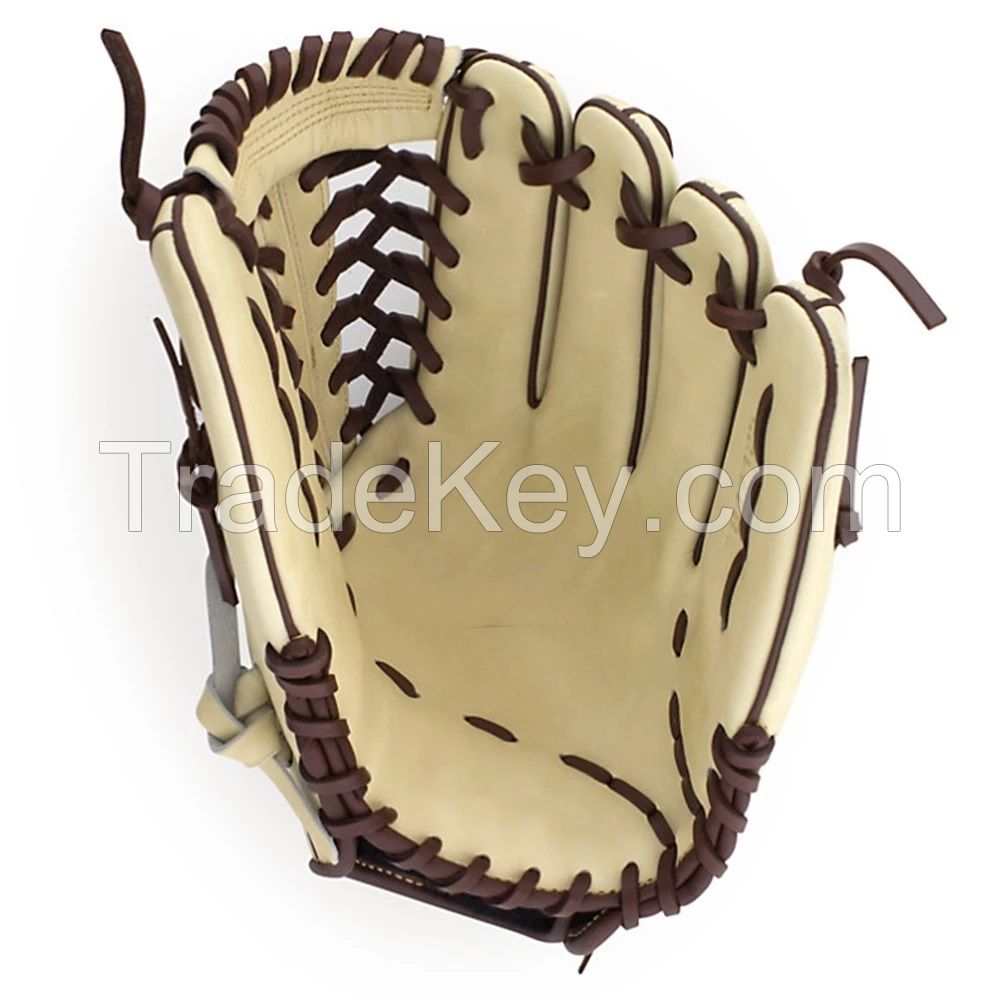 Professional Cowhide Leather Baseball Fielding Gloves Customized By